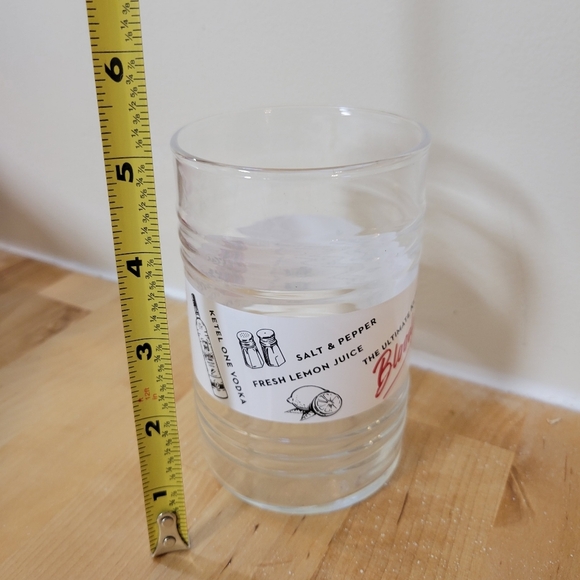 Ketel One Vodka Bloody Mary Glass With Recipe - Picture 6 of 6